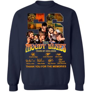The Moody Blues 56 Years Of 1964 2020 Thank You For The Memories Signatures Shirt