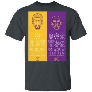 x8 x24 Kobe Bryant Title Collection Shirt, Hoodie, Long Sleeve, Hoodie