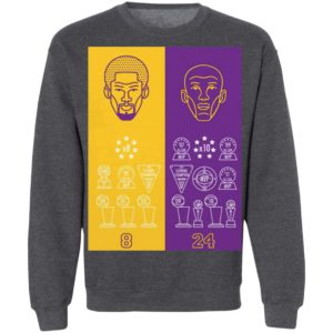 x8 x24 Kobe Bryant Title Collection Shirt