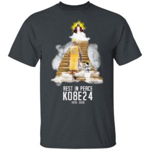 Kobe Bryant And His Daughter In Heaven With Jesus Shirt