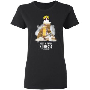 Kobe Bryant And His Daughter In Heaven With Jesus Shirt