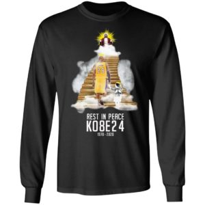 Kobe Bryant And His Daughter In Heaven With Jesus Shirt