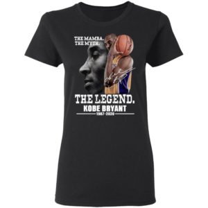 The Mamba The Myth The Legend Kobe Bryant 1987 2020 signature Shirt