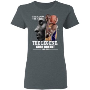 The Mamba The Myth The Legend Kobe Bryant 1987 2020 signature Shirt