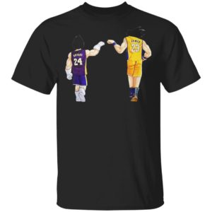 Vegeta Kobe Bryant and Goku Lebron James Shirt, Hoodie, Long Sleeve, Hoodie
