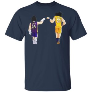 Vegeta Kobe Bryant and Goku Lebron James Shirt