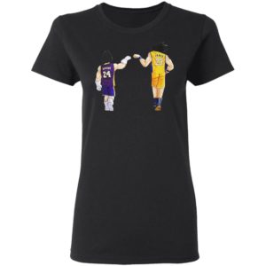 Vegeta Kobe Bryant and Goku Lebron James Shirt