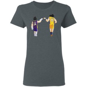Vegeta Kobe Bryant and Goku Lebron James Shirt