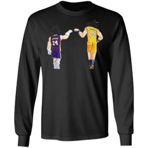 Vegeta Kobe Bryant and Goku Lebron James Shirt
