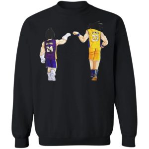 Vegeta Kobe Bryant and Goku Lebron James Shirt