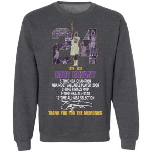 Kobe Bryant title collection thank you for the memories Shirt
