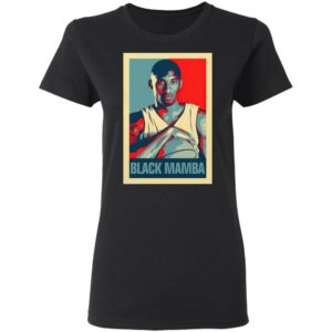 Kobe Bryant The Black Mamba Obama Hope Shirt
