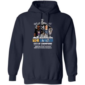 Kobe Bryant Los Angeles Lakers City Of Champions 2020 Nba Final Champions 2020 World Series Champions Signatures Shirt