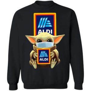 Baby Yoda Face Mask Hug Aldi Shirt
