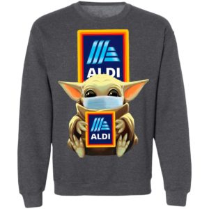 Baby Yoda Face Mask Hug Aldi Shirt
