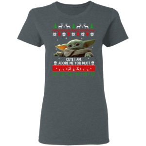 Baby Yoda Christmas ugly sweater