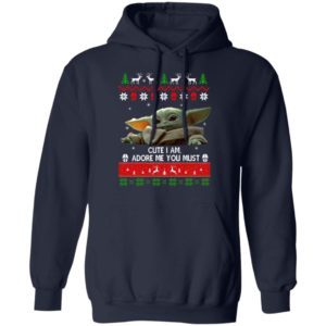 Baby Yoda Christmas ugly sweater