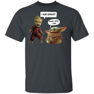 Baby Groot and Baby Yoda shirt
