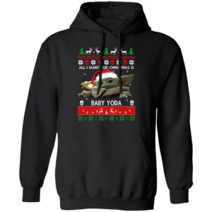 All I want for Christmas is Baby Yoda Ugly Christmas sweater