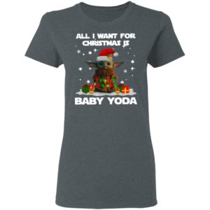 All I Want For Christmas Is Baby Yoda Santa Sweatshirt