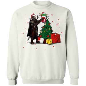 Baby Yoda The Mandalorian Star Wars Christmas 2020 Christmas Sweatshirt