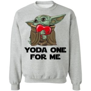 Baby Yoda One For Me Shirt