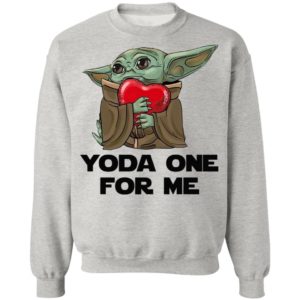 Baby Yoda One For Me Shirt