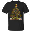 Baby Yoda Walking Under The Snow Christmas Shirt