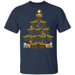 Baby Yoda Tree Merry Christmas Sweatshirt