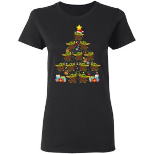 Baby Yoda Tree Merry Christmas Sweatshirt