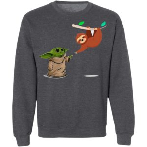 Star Wars Baby Yoda And Sloth Shirt