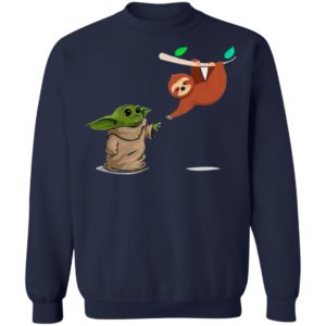 Star Wars Baby Yoda And Sloth Shirt