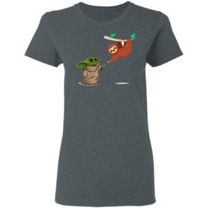 Star Wars Baby Yoda And Sloth Shirt