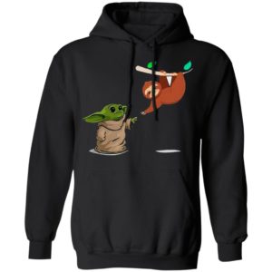 Star Wars Baby Yoda And Sloth Shirt