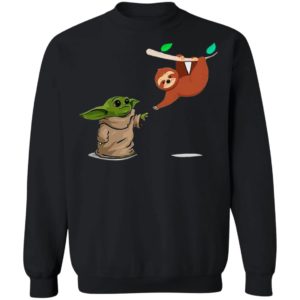 Star Wars Baby Yoda And Sloth Shirt