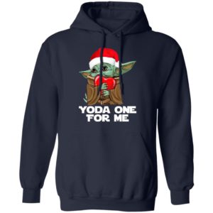Santa Baby Yoda One For Me Hug Heart Christmas Shirt