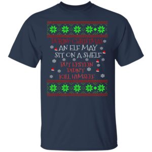 During Christmas an ELF but Epstein Didn’t Kill Himself Ugly Christmas sweater