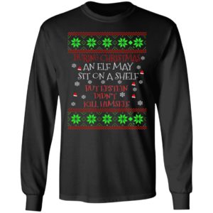 During Christmas an ELF but Epstein Didn’t Kill Himself Ugly Christmas sweater