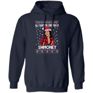 Cardi B All I Want For Christmas Is Shmoney Ugly Christmas Sweater