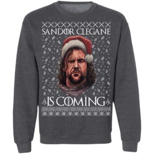 THE HOUND Game of Thrones Sandor Clegane Is Coming Ugly Christmas Sweater