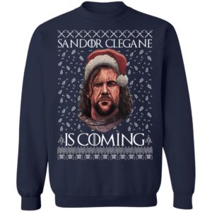 THE HOUND Game of Thrones Sandor Clegane Is Coming Ugly Christmas Sweater