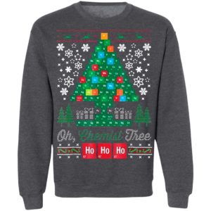Oh Chemist Tree Hohoho 2020 Ugly Christmas Sweater