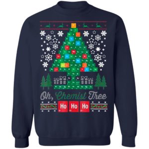 Oh Chemist Tree Hohoho 2020 Ugly Christmas Sweater