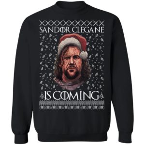 THE HOUND Game of Thrones Sandor Clegane Is Coming Ugly Christmas Sweater