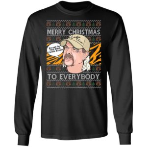Joe Exotic Big Cat Rescue Carole Baskin SH300 Tiger King Merry Christmas Ugly Christmas Sweater