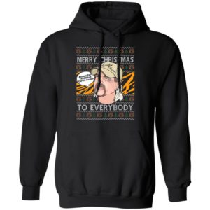Joe Exotic Big Cat Rescue Carole Baskin SH300 Tiger King Merry Christmas Ugly Christmas Sweater