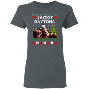 Santa Jackie Daytona Regular Human Bartender Ugly Christmas Sweater