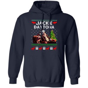 Santa Jackie Daytona Regular Human Bartender Ugly Christmas Sweater