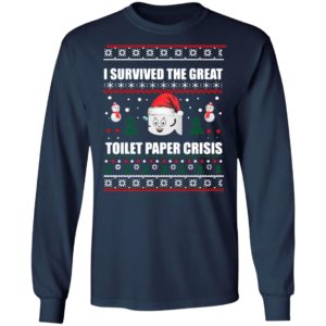 I Survived The Great Toilet Paper Crisis Ugly Christmas Sweater