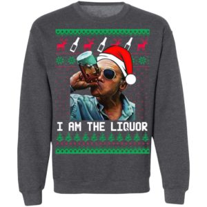 Jim Lahey I Am The Liquor Ugly Christmas sweater